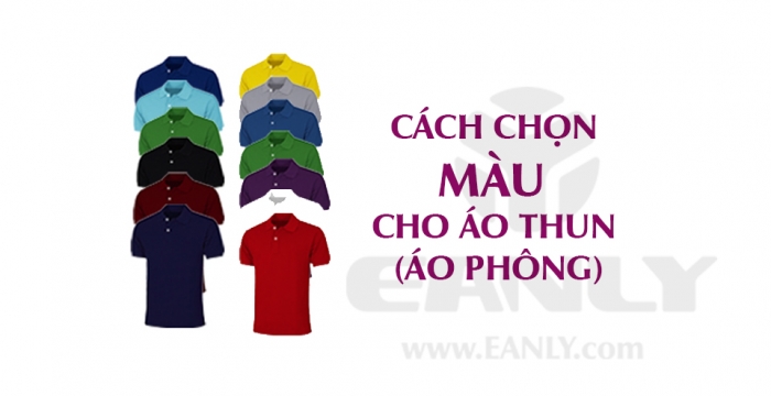 Cách chọn màu cho áo Thun