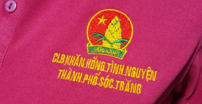 ÁO CLB KHĂN HỒNG TÌNH NGUYỆN TP SÓC TRĂNG